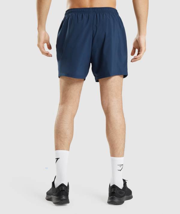 Panske Šortky Gymshark Arrival 5" Námornícka Modrá | VT2459671